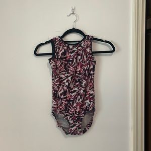 Plum gymnastics leotard